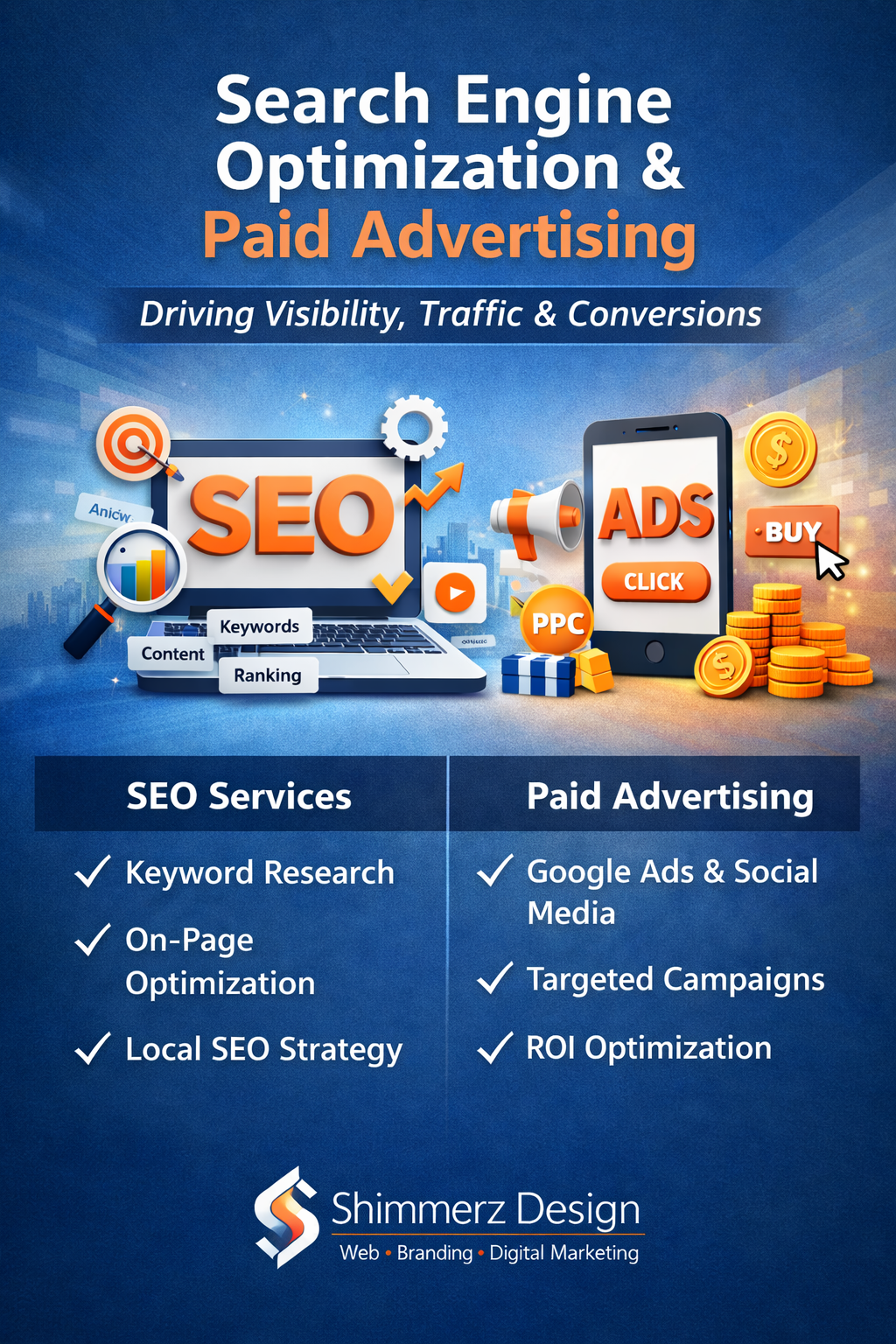 Search Engine Optimization (SEO) & Paid Advertising